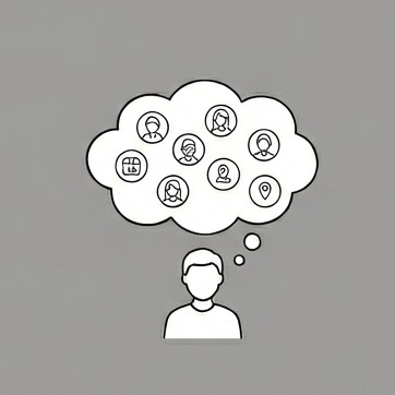 Timeline — relationships stacking up over time